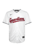 Cleveland Guardians Official Home Nike Baseball Jersey - White