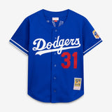 Mike Piazza Los Angeles Dodgers 1997 Official Royal Mitchell & Ness Cooperstown Collection Jersey
