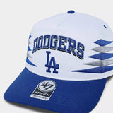Los Angeles Dodgers Official '47 Hitch White/Blue Snapback Hat