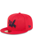 Texas Rangers Official City Connect BP New Era 59FIFTY Fitted Hat - Red
