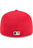 Texas Rangers Official City Connect BP New Era 59FIFTY Fitted Hat - Red