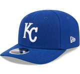 Kansas City Royals Official Blue New Era 9SEVENTY Stretch-Snapback Hat