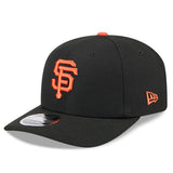 San Francisco Giants Official Black New Era 9SEVENTY SnapBack Hat