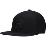 MLB Houston Astros ‘47 Captain “Black Out” SnapBack Hat- Black