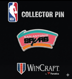 San Antonio Spurs Official Retro Logo WinCraft Collector Pin