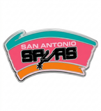 San Antonio Spurs Official Retro Logo WinCraft Collector Pin