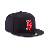 Boston Red Sox Official Navy New Era 9FIFTY Snapback Hat