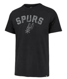 San Antonio Spurs Official All Arch Black ‘47 Brand Franklin T-Shirt