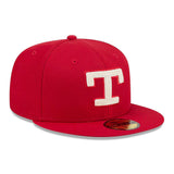 Texas Rangers Official Red City Connect New Era 59FIFTY Fitted Hat
