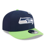 Seattle Seahawks Official Two Tone Draft Day New Era 9FIFTY Snapback Hat