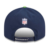 Seattle Seahawks Official Two Tone Draft Day New Era 9FIFTY Snapback Hat