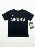 San Antonio Spurs Official Youth Nike Black T-Shirt