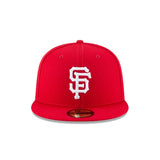 MLB San Francisco Giants Scarlet New Era Authentic 59FIFTY Fitted Hat