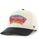 San Antonio Spurs Official Sure Shot Two Tone '47 Brand Hitch Snapback Hat