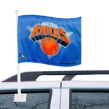 New York Knicks Official Blue Window Car Flag