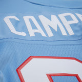 Earl Campbell Tennessee Oilers 1980 Official Legacy Mitchell & Ness Stitched Player Jersey - Light Blue