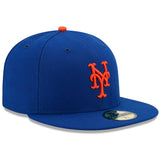 New York Mets Official Blue On-Field New Era 59FIFTY Fitted Hat