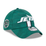 New York Jets Official Green Sideline New Era 39THIRTY Flex-Fit Hat
