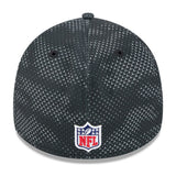 New York Jets Official Black Sideline New Era 39THIRTY Flex-Fit Hat