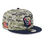 NFL Houston Texans New 2023 Salute To Service New Era 9FIFTY SnapBack Hat