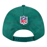 New York Jets Official On-Field Sideline New Era 9FORTY Stretch Snapback Hat - Green