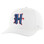 NFL Houston Texans New Secondary Logo Men's '47 White Rope Hitch Adjustable Snapback Hat