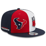 Houston Texans 2023 NFL New Era 9FIFTY Sideline SnapBack-Black