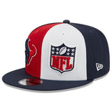 Houston Texans 2023 NFL New Era 9FIFTY Sideline SnapBack-Black