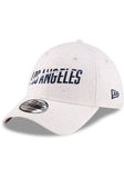 Los Angeles Dodgers Official White City Connect New Era 39THIRTY Flex-Fit Hat
