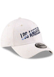 Los Angeles Dodgers Official White City Connect New Era 39THIRTY Flex-Fit Hat