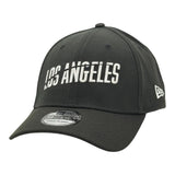 Los Angeles Dodgers Official Black/White City Connect New Era 39THIRTY Flex-Fit Hat