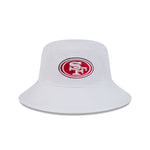 San Francisco 49ers 2024 NFL Training Bucket Hat- White