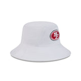 San Francisco 49ers 2024 NFL Training Bucket Hat- White