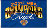 New York Knicks Official Champions WinCraft 3' X 5' One Sided Deluxe Flag