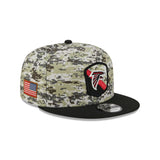 Atlanta Falcons Salute To Service 2023 Sideline New Era 9Fifty Snapback