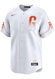 San Francisco Giants Official White Nike City Connect Button Up Jersey