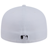 Atlanta Braves Official White/Black New Era 59FIFTY Fitted Hat
