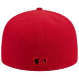 Atlanta Braves Official Red/Black New Era 59FIFTY Fitted Hat
