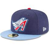 California Angels Official Two-Tone Cooperstown Collection New Era 59FIFTY Fitted Hat