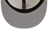 Chicago White Sox Official Cream/Black Two-Tone New Era 59FIFTY Fitted Hat