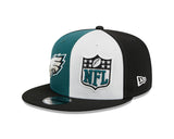 Philadelphia Eagles Official 2023 Sideline Black New Era 9FIFTY SnapBack Hat