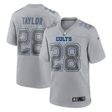 Jonathan Taylor Indianapolis Colts Official Gray Atmosphere Fashion Nike Game Jersey