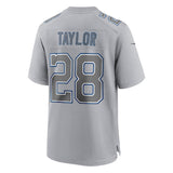 Jonathan Taylor Indianapolis Colts Official Gray Atmosphere Fashion Nike Game Jersey