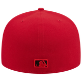 Los Angeles Dodgers Official Black/Red New Era 59FIFTY Fitted Hat