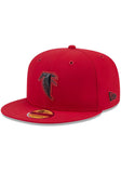 Atlanta Falcons Official 2026 Red On-Field Sideline Throwback Logo New Era 9FIFTY Snapback Hat