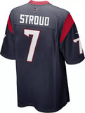 CJ Stroud Houston Texans #7 Official Navy Nike Game Jersey
