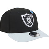 Las Vegas Raiders Official 2026 Black NFL Draft New Era 9FIFTY Snapback Hat