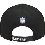 Las Vegas Raiders Official 2026 Black NFL Draft New Era 9FIFTY Snapback Hat