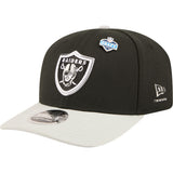 Las Vegas Raiders Official Black 2026 NFL Draft New Era 9SEVENTY Snapback Hat