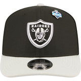 Las Vegas Raiders Official Black 2026 NFL Draft New Era 9SEVENTY Snapback Hat